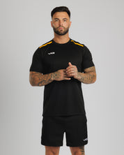 Fortis Tee Black/Amber