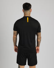 Fortis Tee Black/Amber