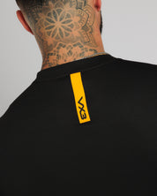 Fortis Tee Black/Amber