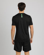 Fortis Tee Black/Emerald
