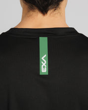 Fortis Tee Black/Emerald