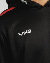 Fortis Hoodie Black/Red