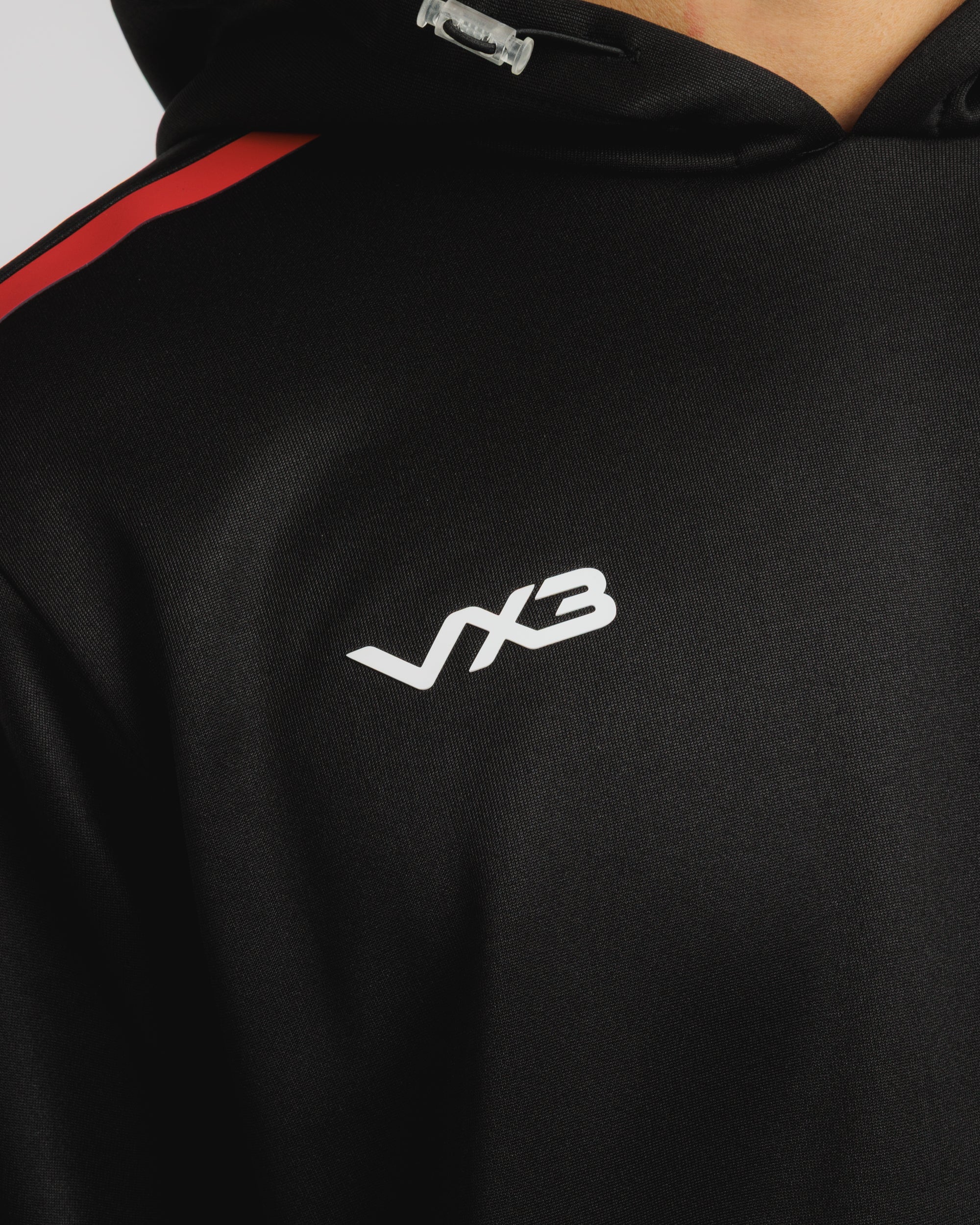 Fortis Hoodie Black/Red