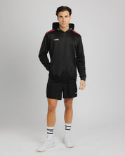 Fortis Hoodie Black/Red