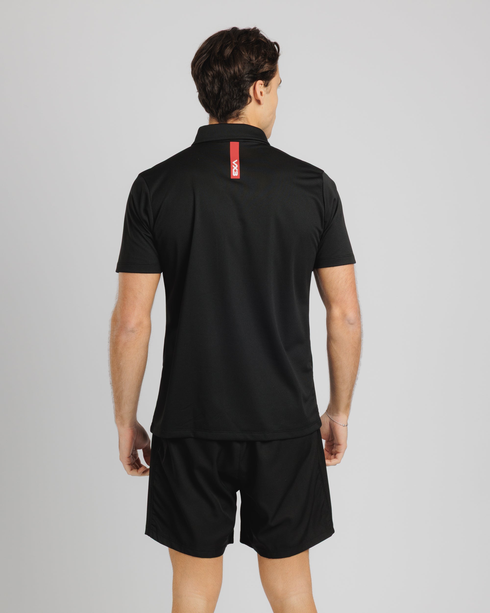 Fortis Polo Black/Red