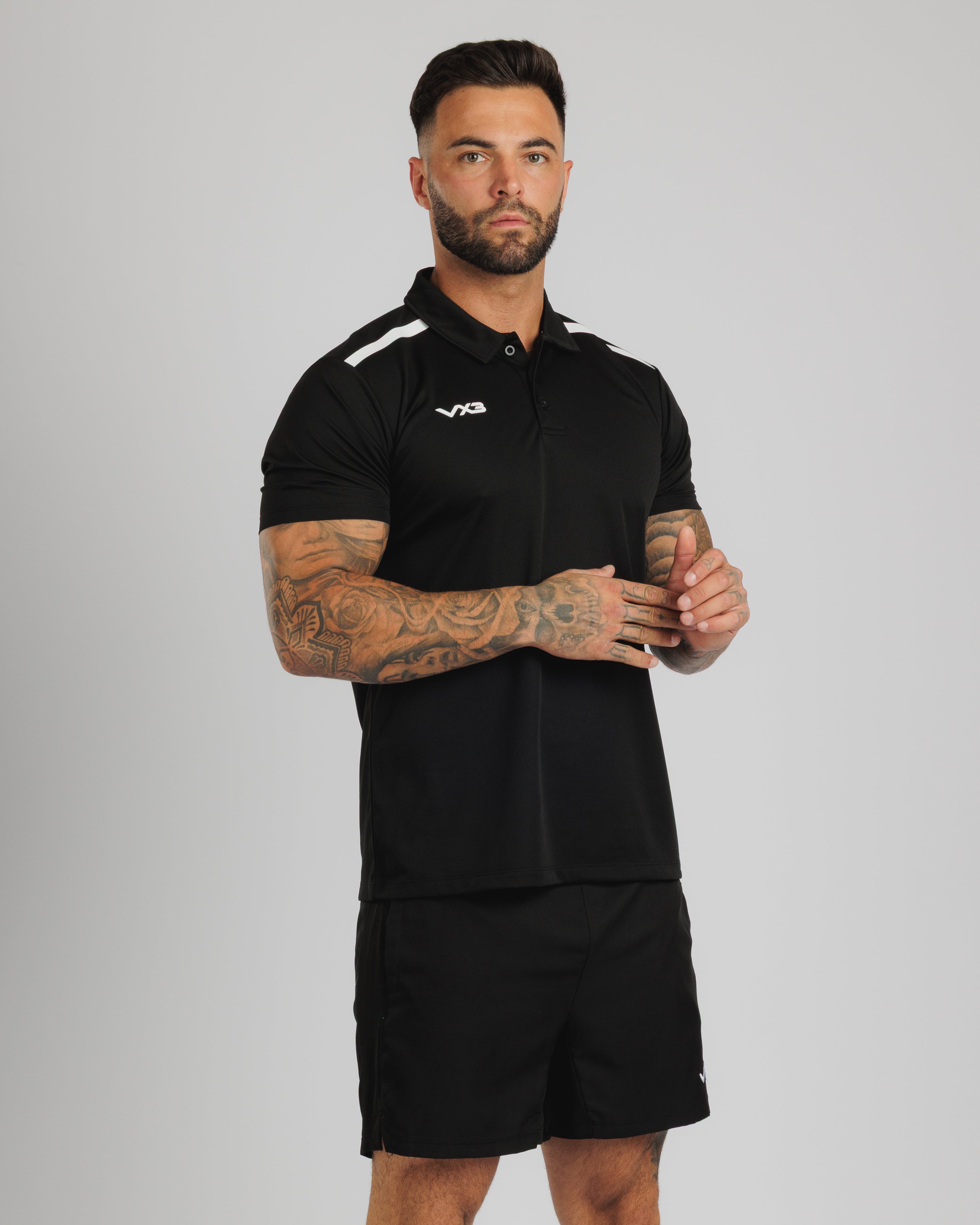 Fortis Polo Black/White