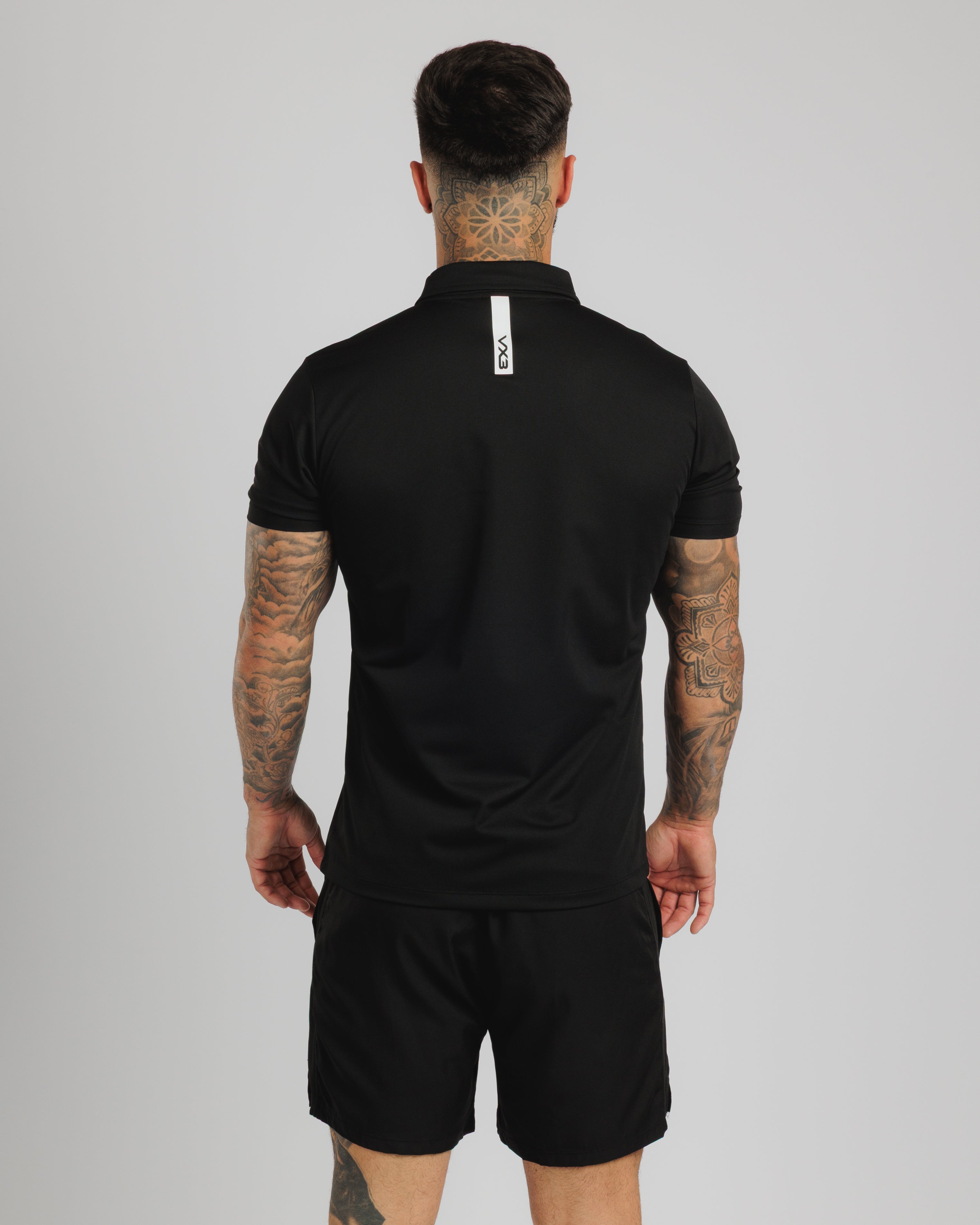 Fortis Polo Black/White