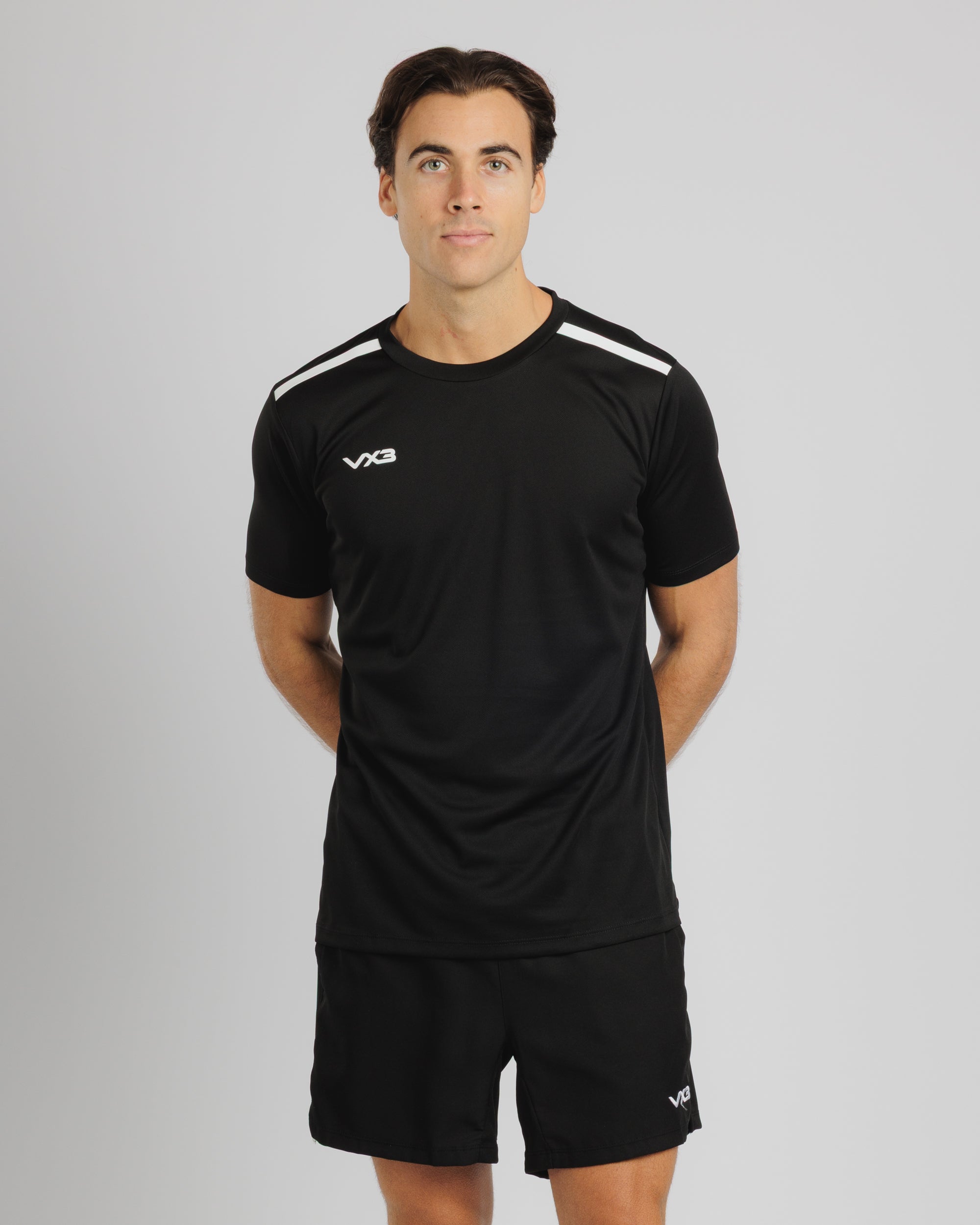 Fortis Tee Black/White