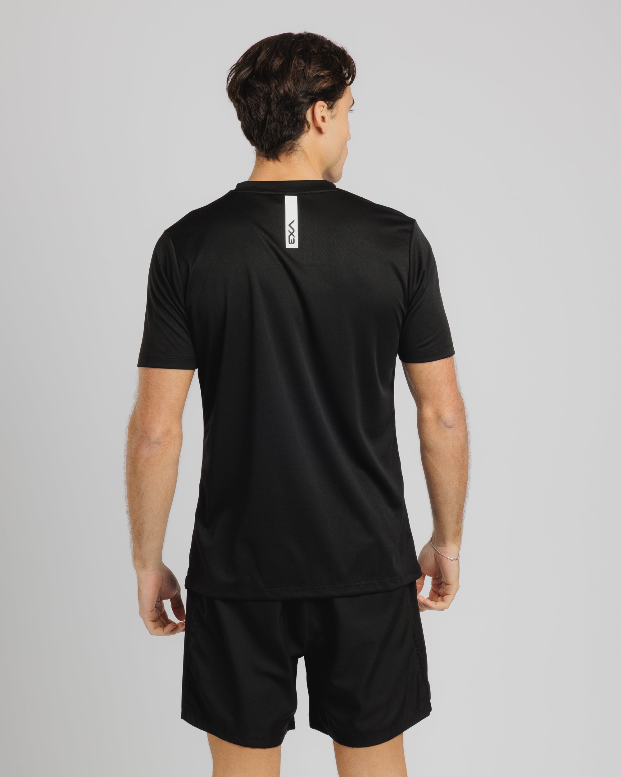 Fortis Tee Black/White