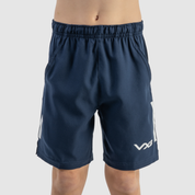 Fortis Youth Travel Shorts Navy/White
