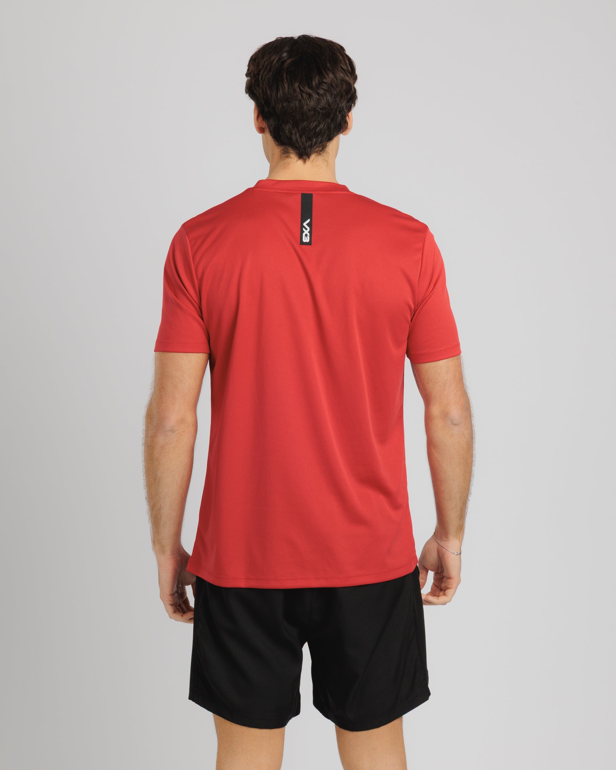 Fortis Tee Red/Black