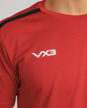 Fortis Tee Red/Black