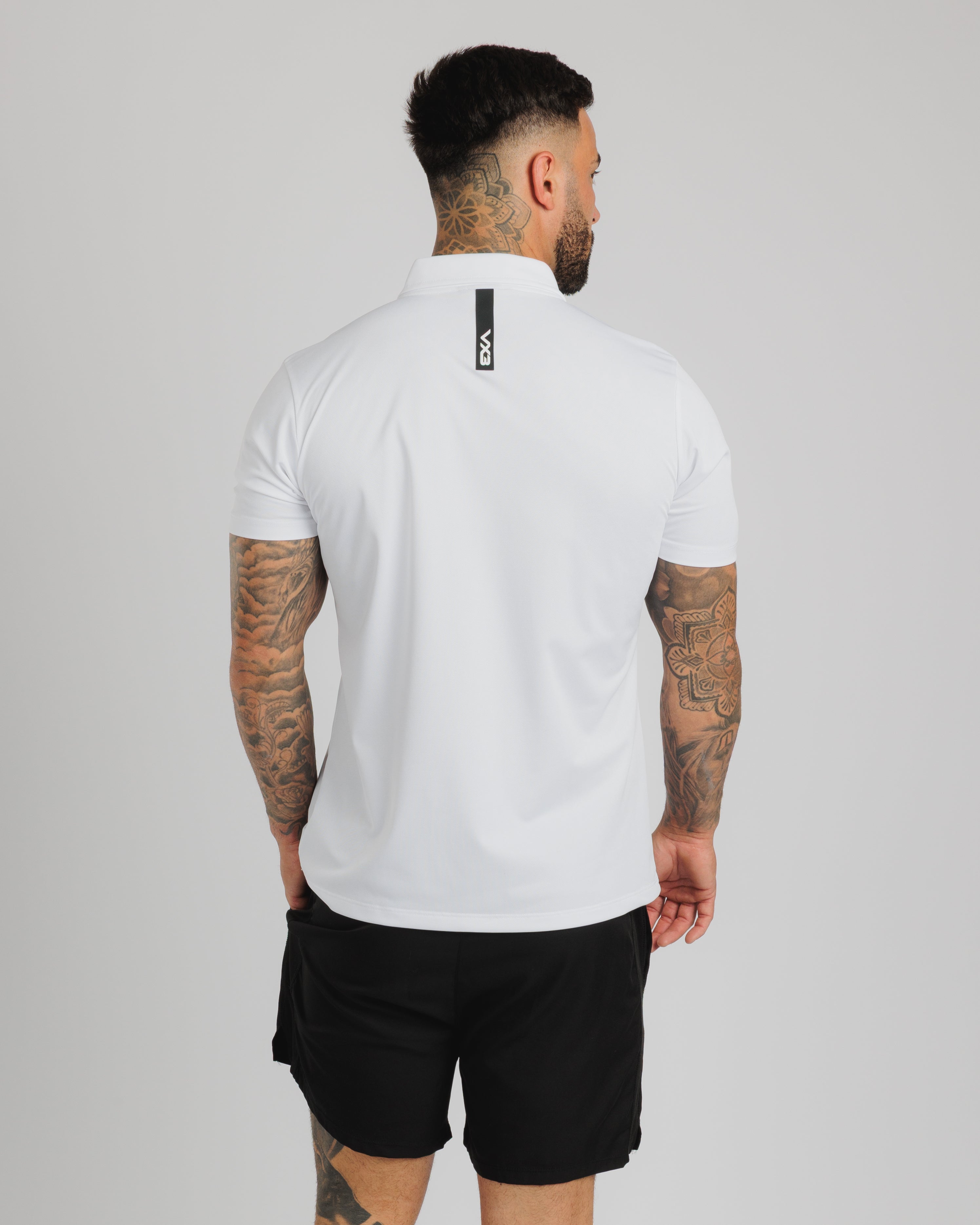 Fortis Polo White/Black