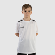 Fortis Youth Tee White/Black