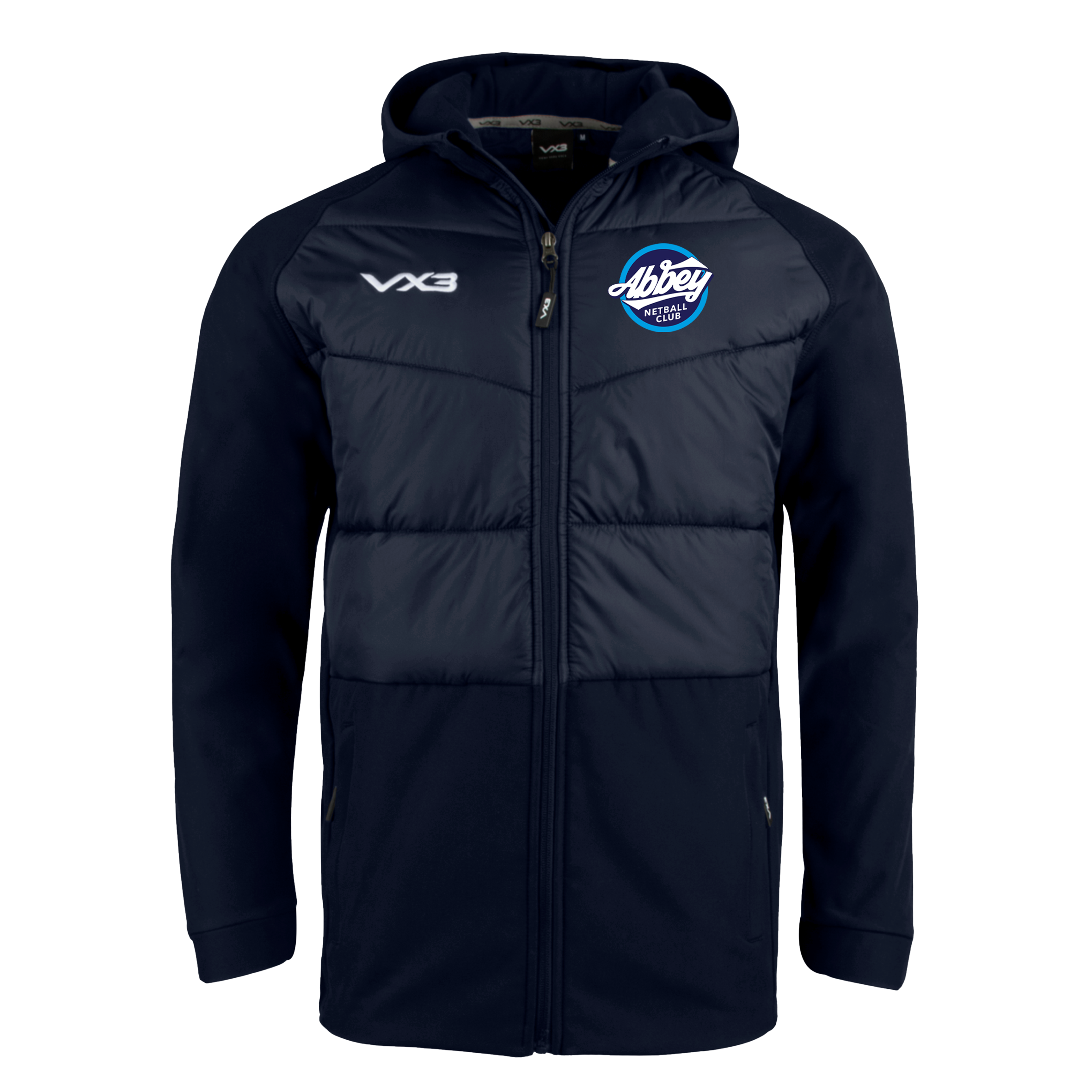 Abbey Netball Club Tempest Hybrid Jacket
