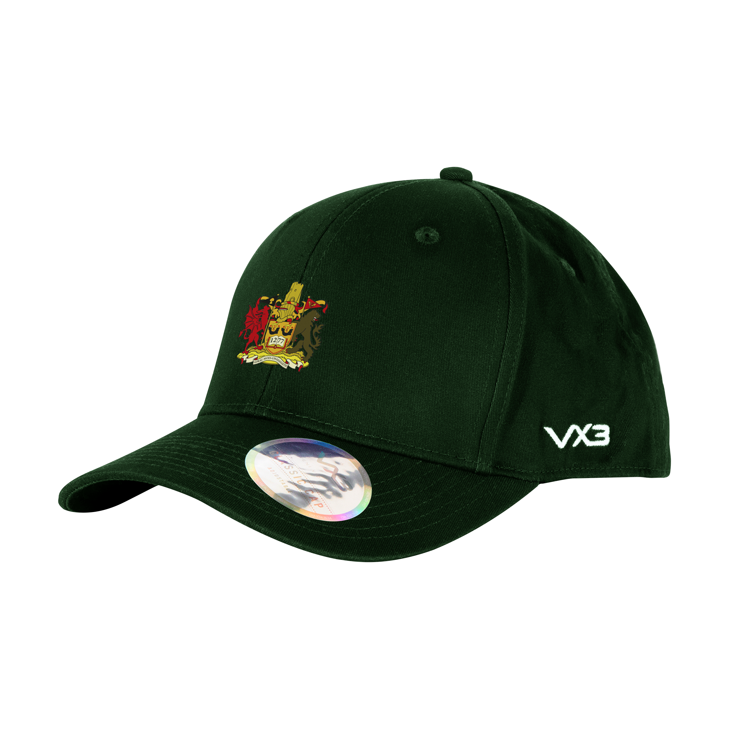 Aberystwyth Cricket Club Classic Cap Bottle Green