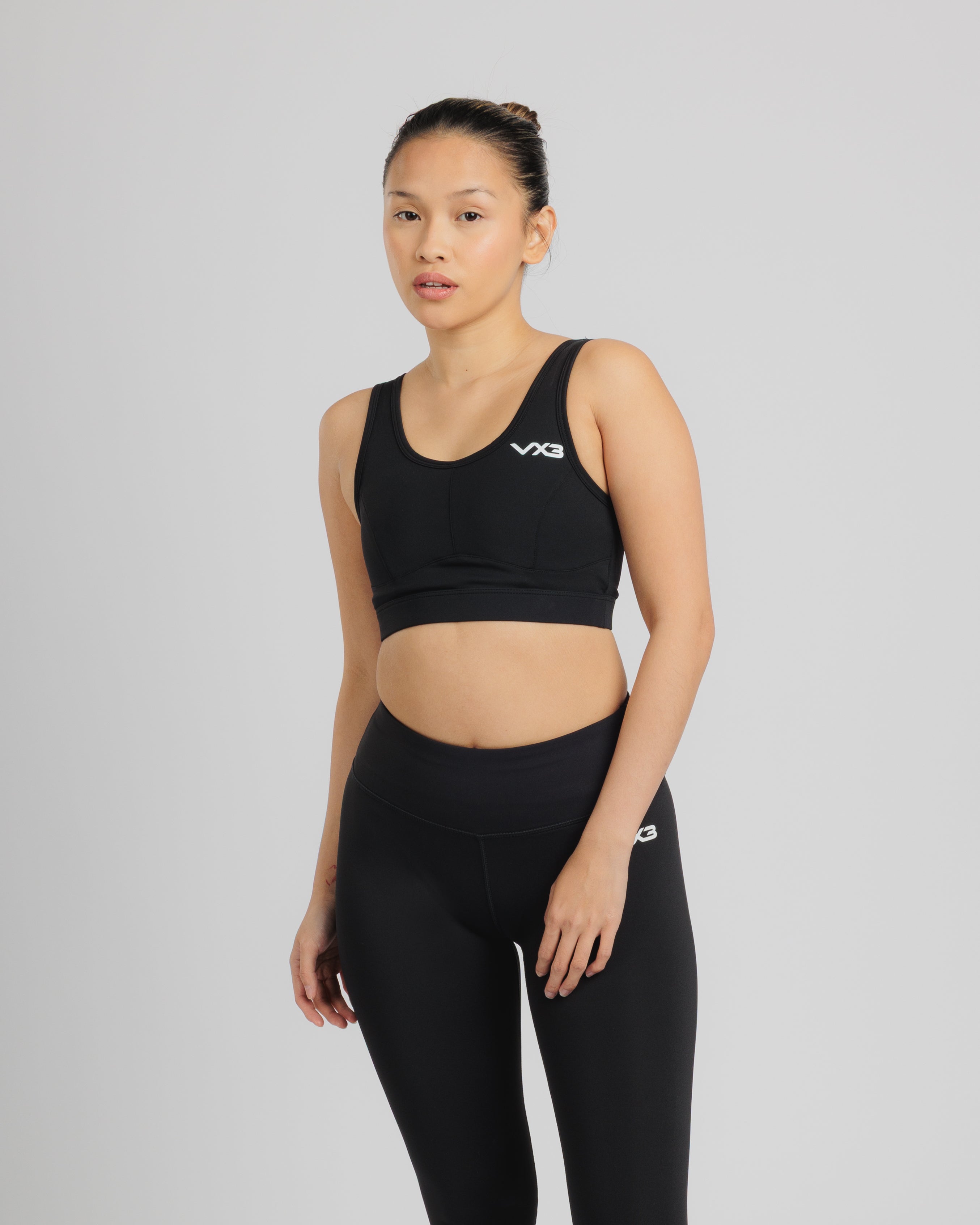 Actus Performance Sports Bra Black