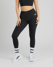 Actus Performance Bra and Legging Set Black