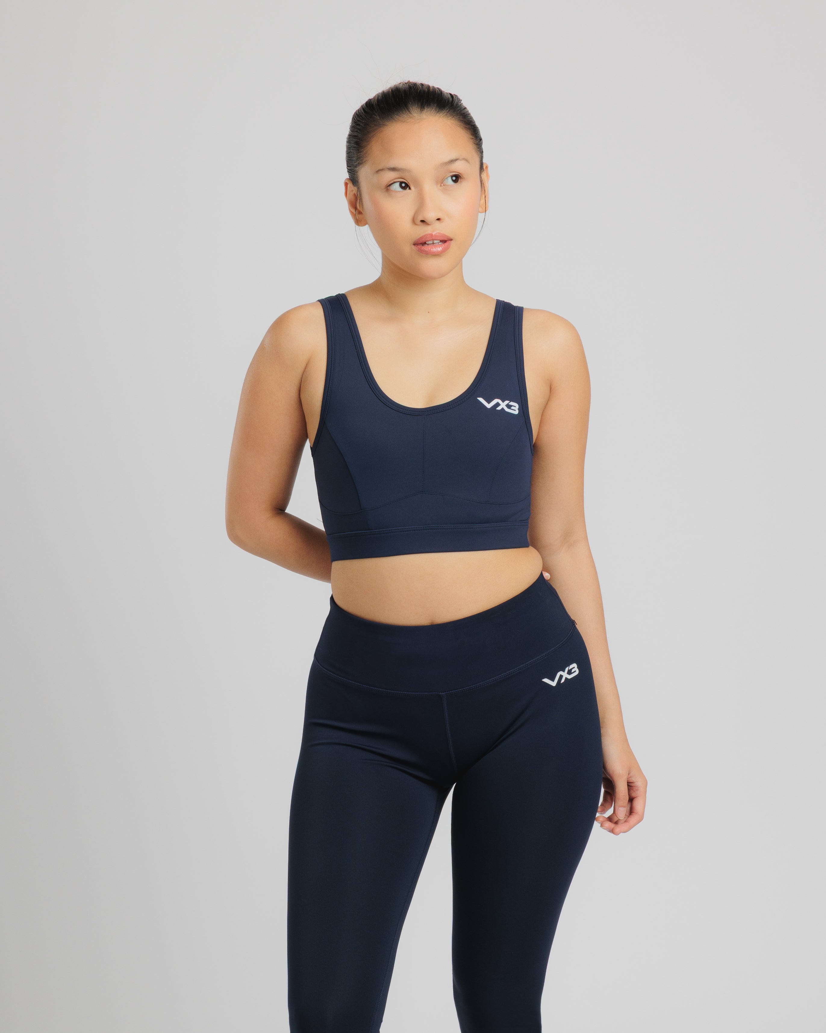 Actus Performance Sports Bra Navy