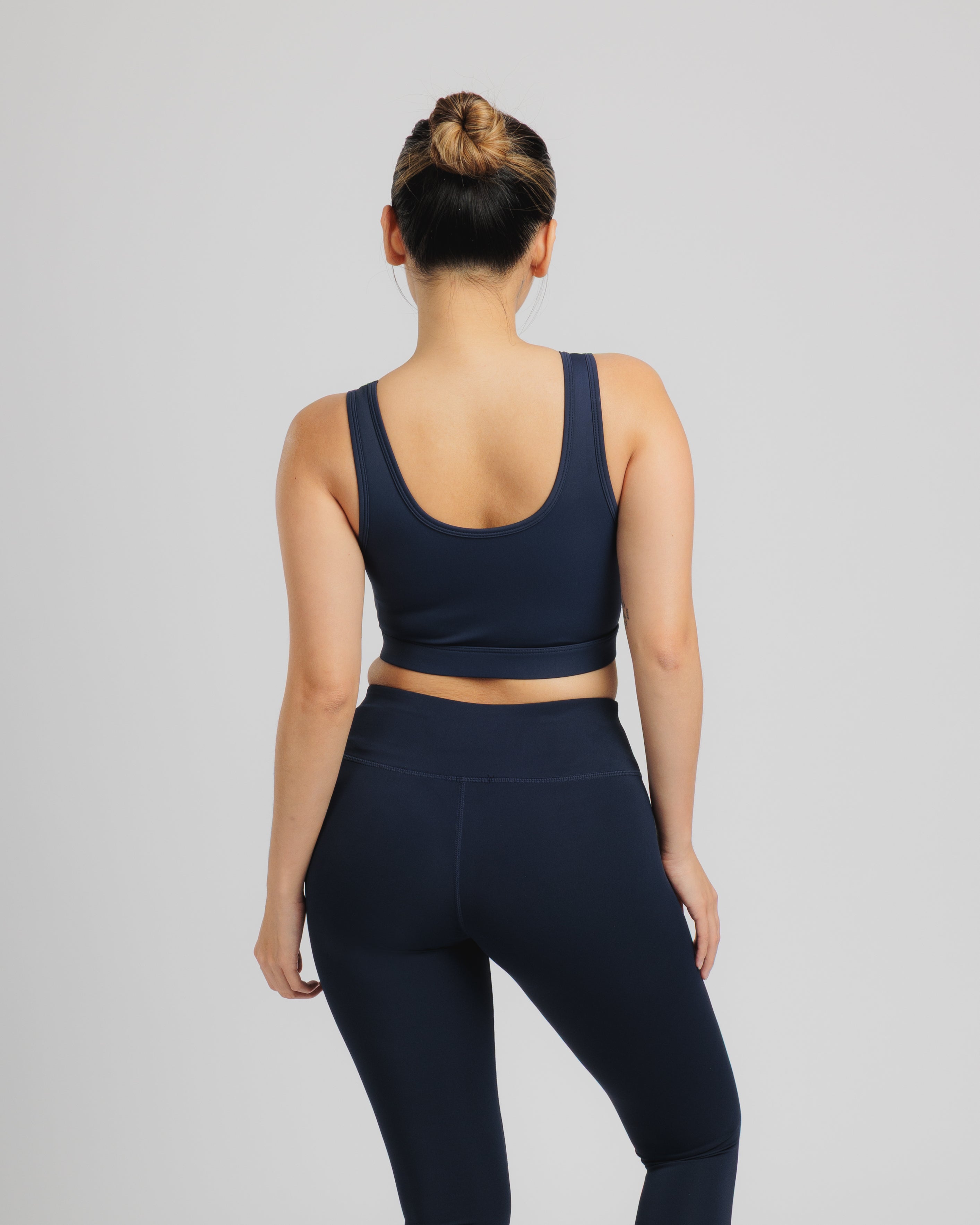 Actus Performance Sports Bra Navy
