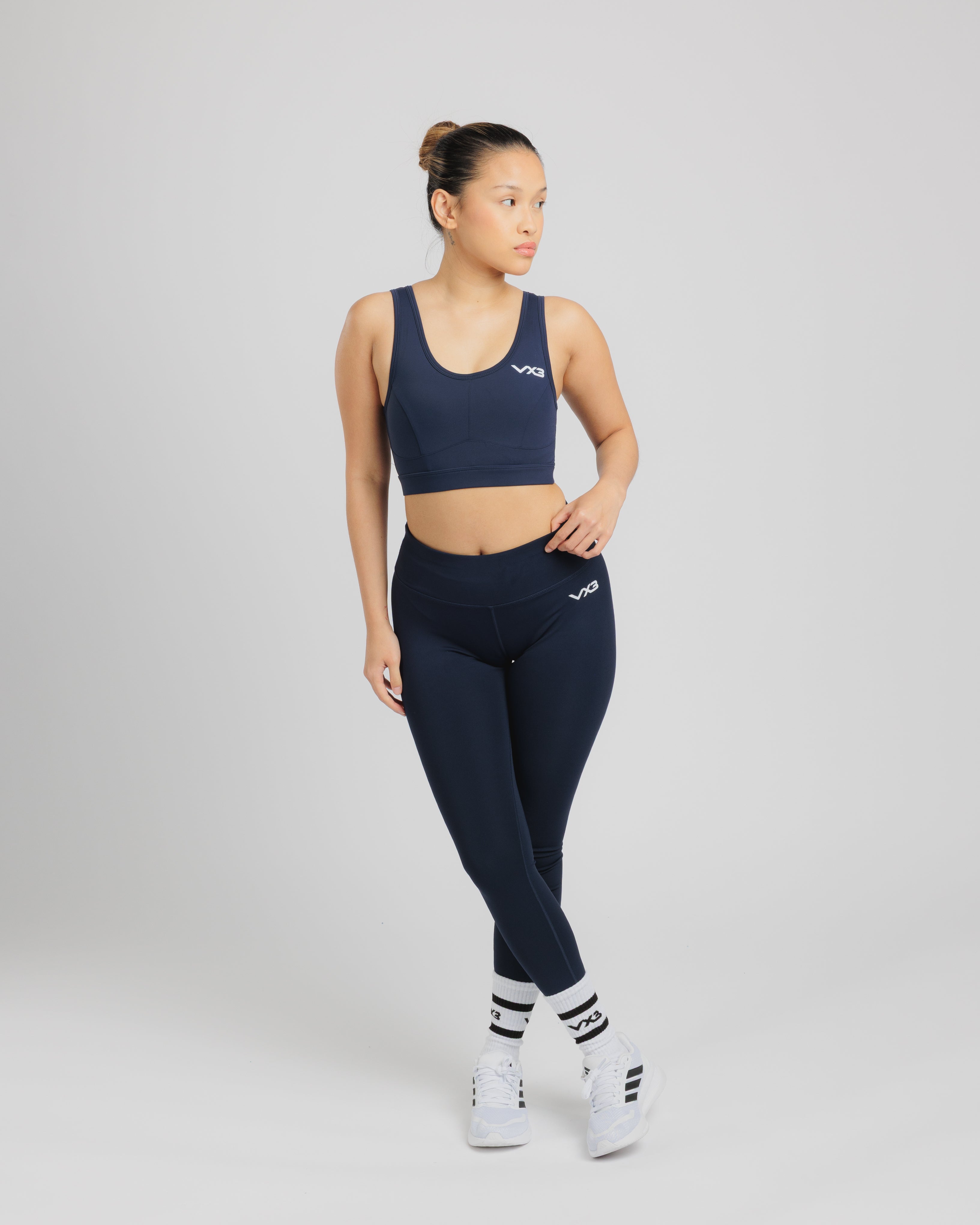 Actus Performance Sports Bra Navy