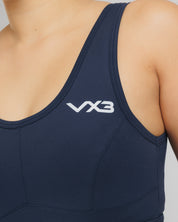 Actus Performance Sports Bra Navy