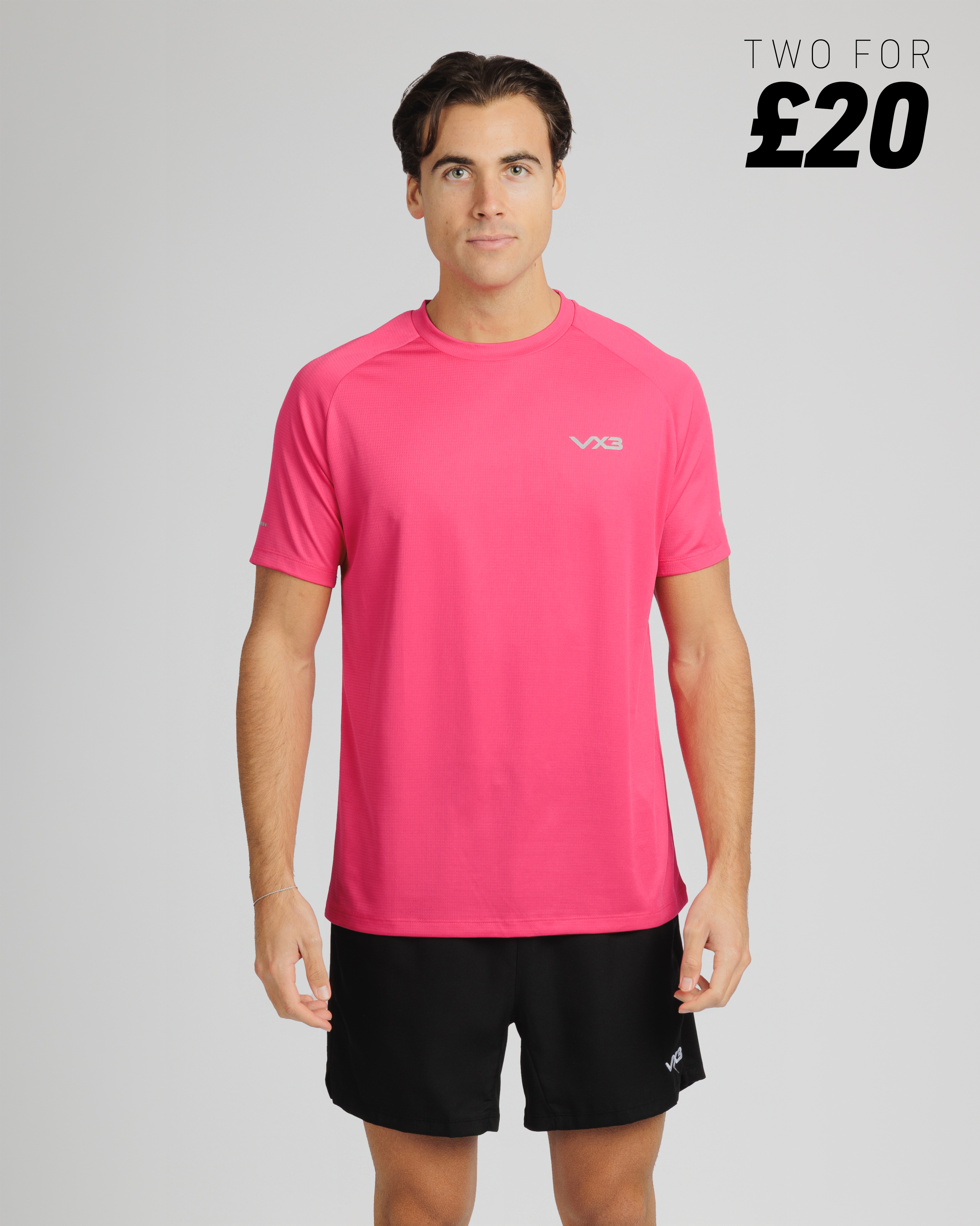 Aerowave T-Shirt - Pink – VX3 Aerowave T-Shirt - Pink – VX3