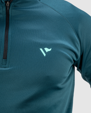Arizona Quarter Zip- Saguaro Green
