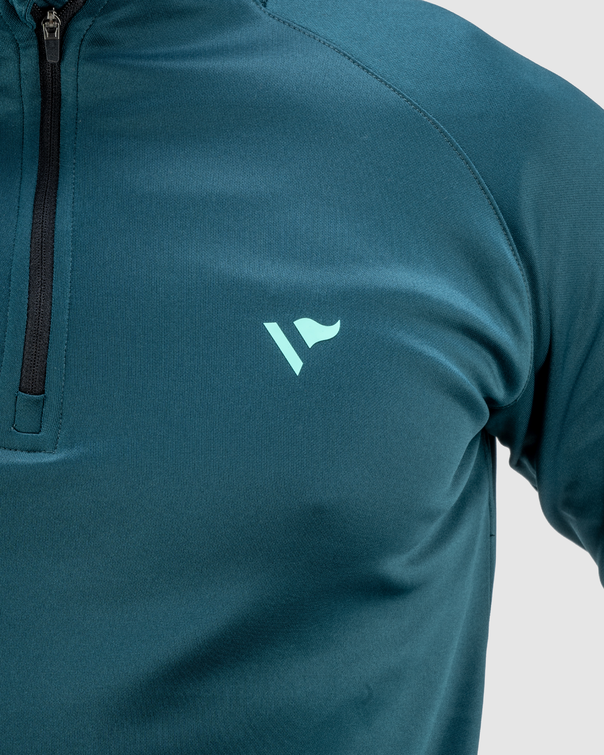 Arizona Quarter Zip- Saguaro Green