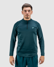 Arizona Quarter Zip- Saguaro Green