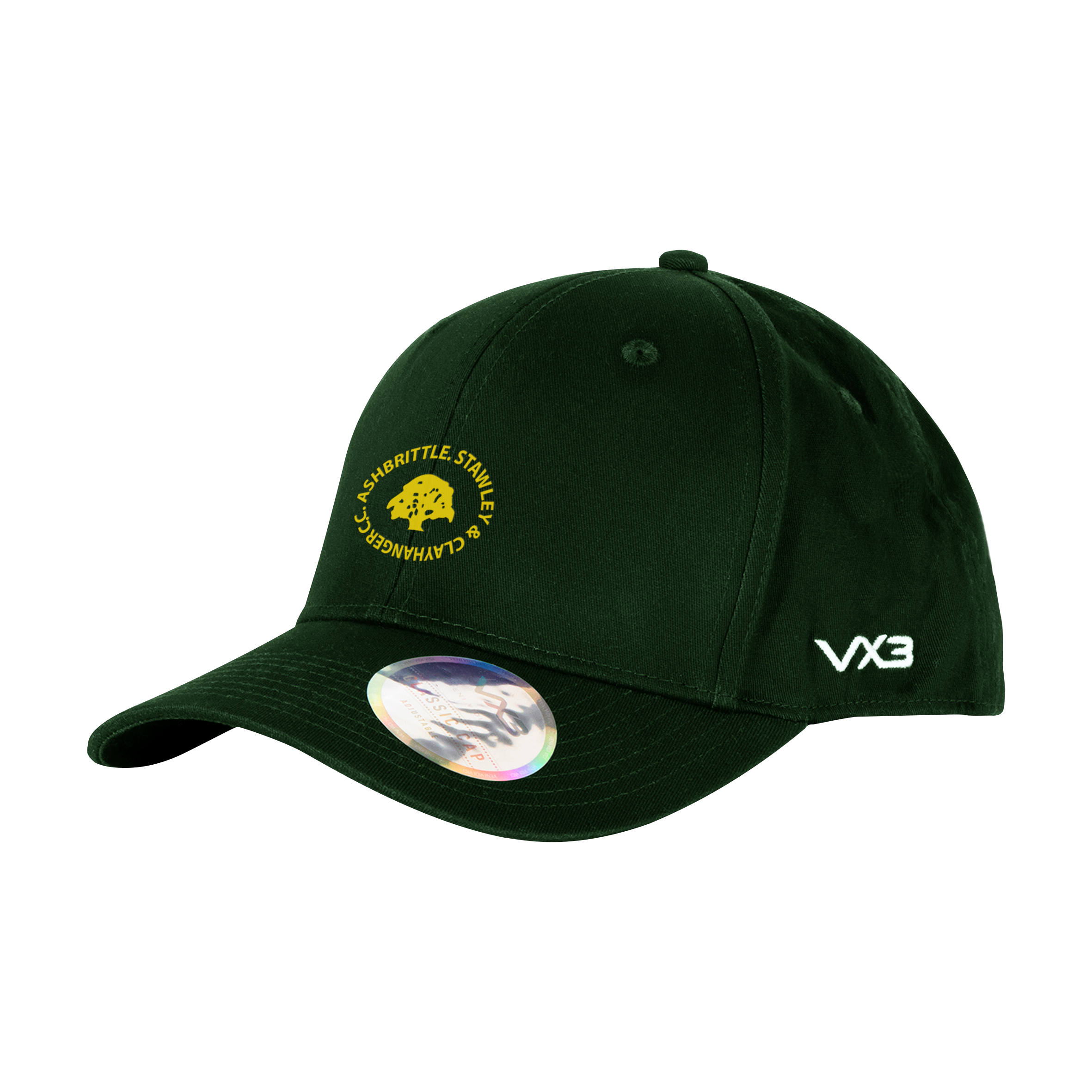 Ashbrittle Cricket Club Classic Cap Bottle Green