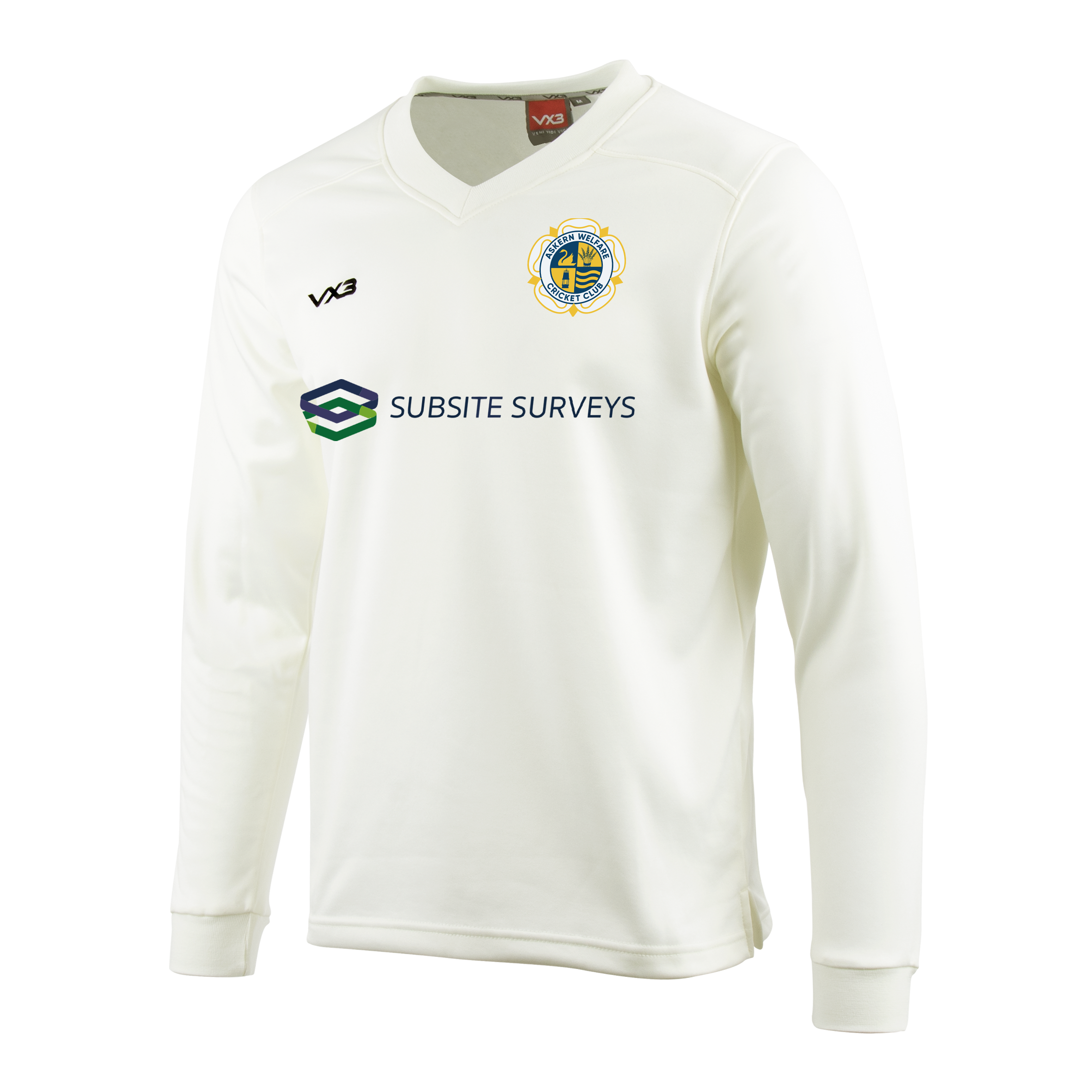 Askern Welfare Cricket Club Cricket Whites Sweatshirt Elite