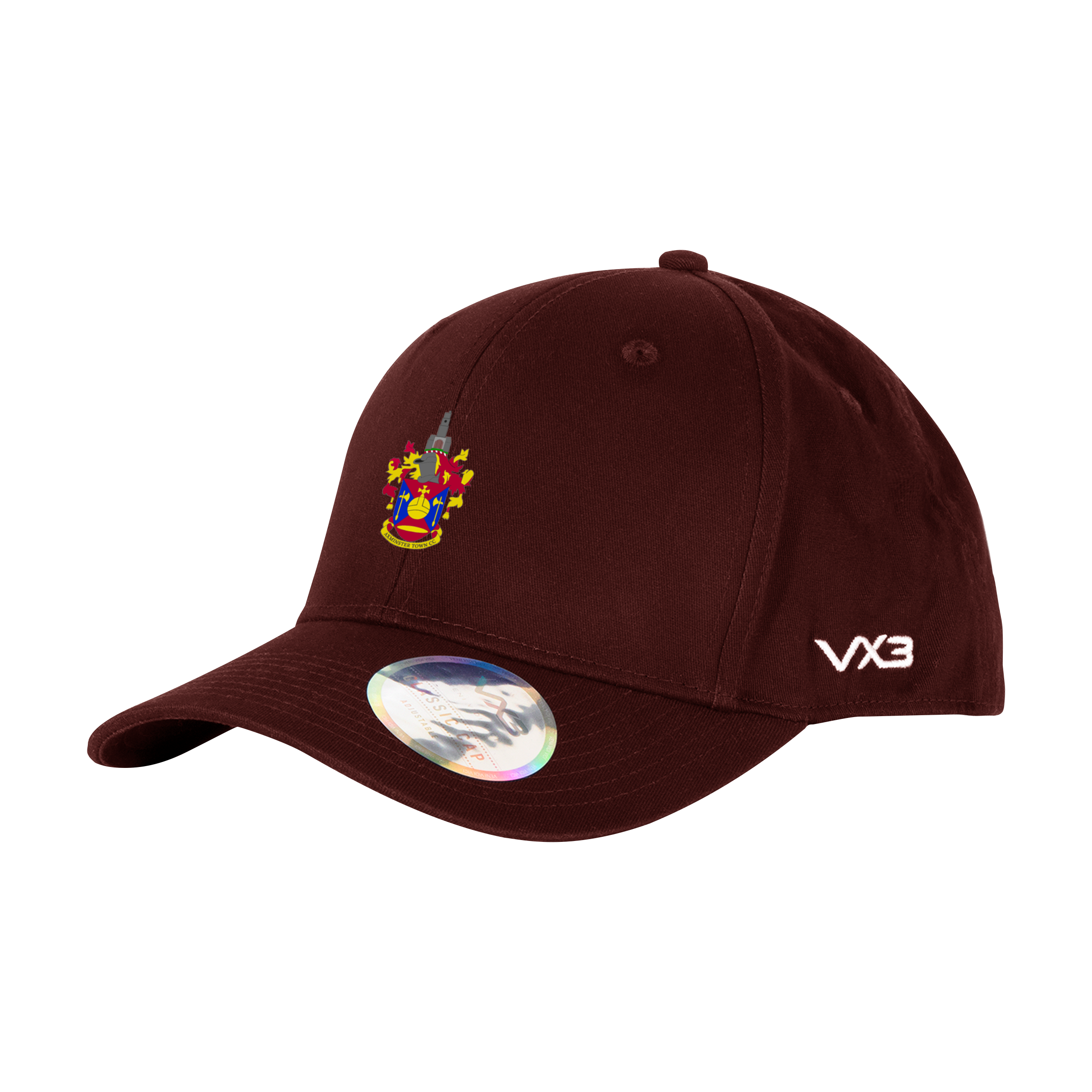 Axminster Cricket Club Maroon Classic Cap