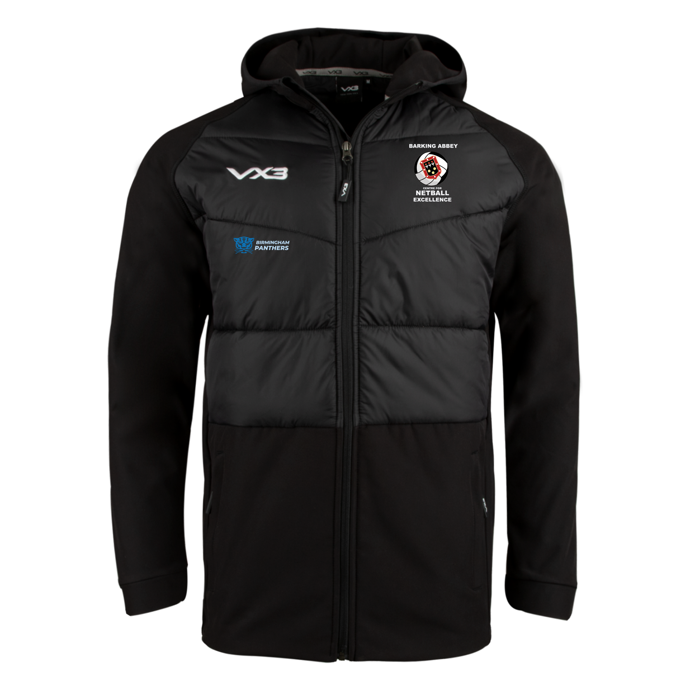 Barking Abbey Netball Academy Tempest Hybrid Jacket