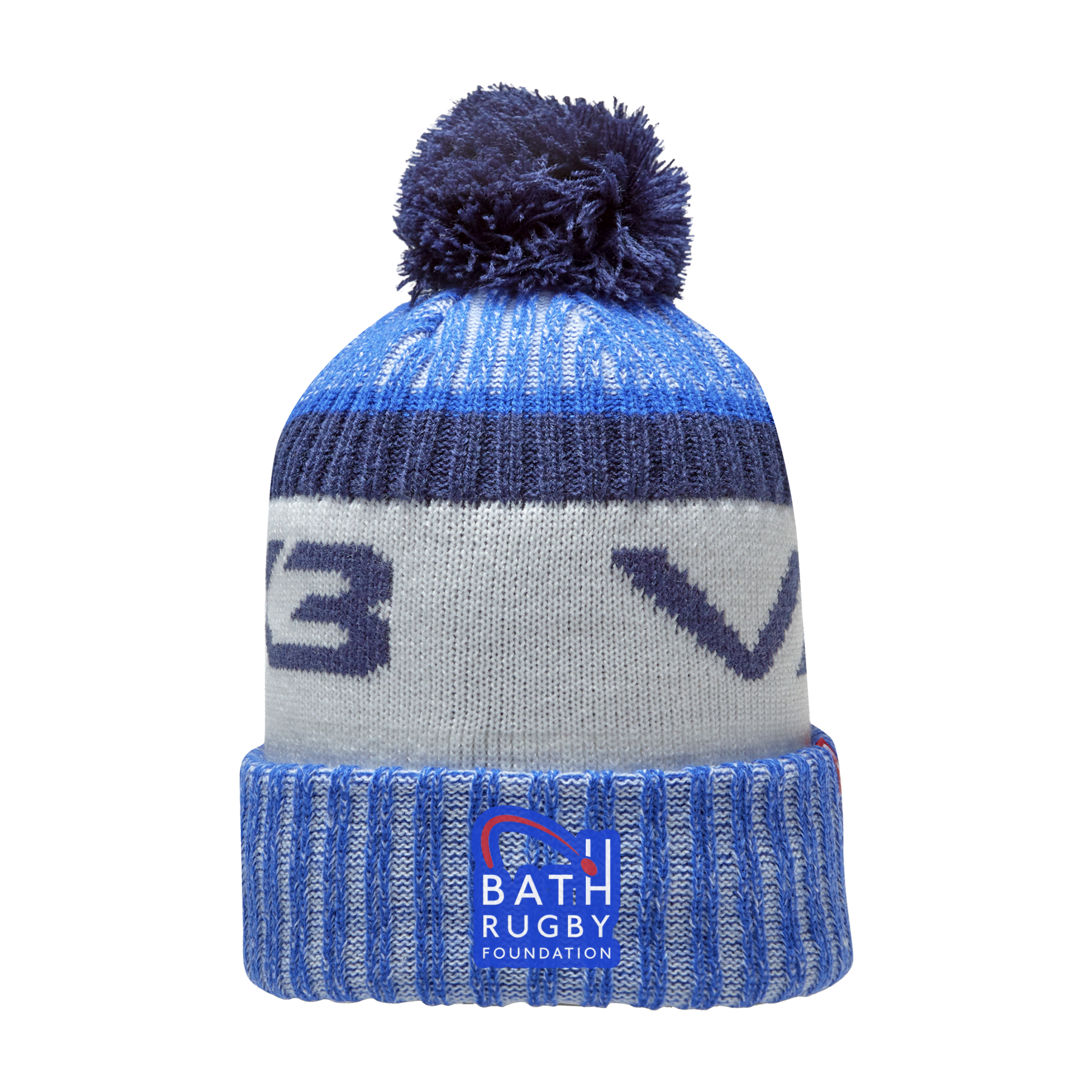 Bath Rugby Foundation Fleece Lined Bobble Hat