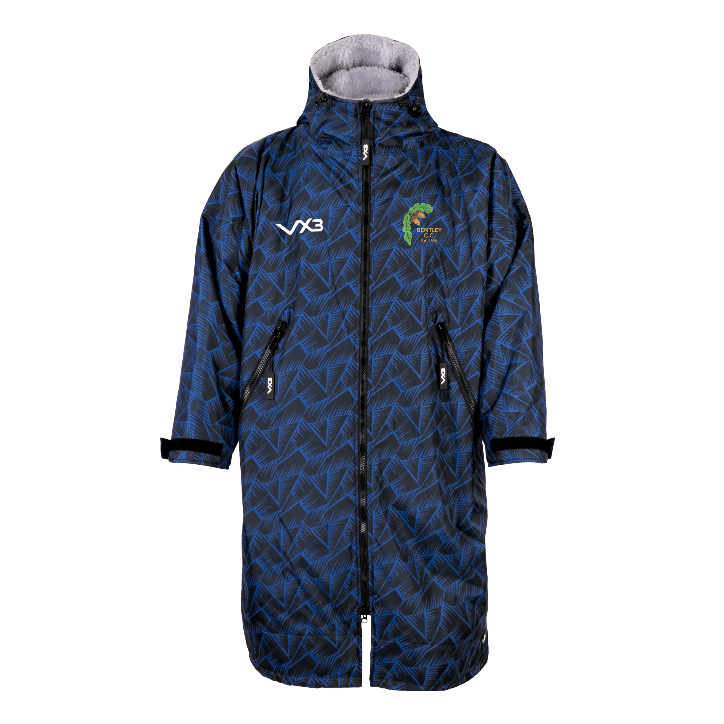 Bentley CC Duro Elite Sports Robe Marine/Grey Kids