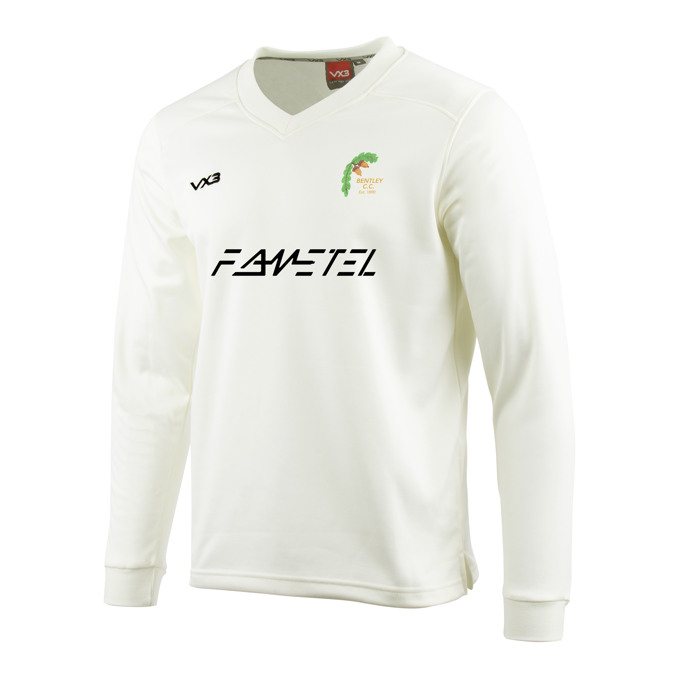 Bentley CC Cricket Whites Youth Sweatshirt Elite