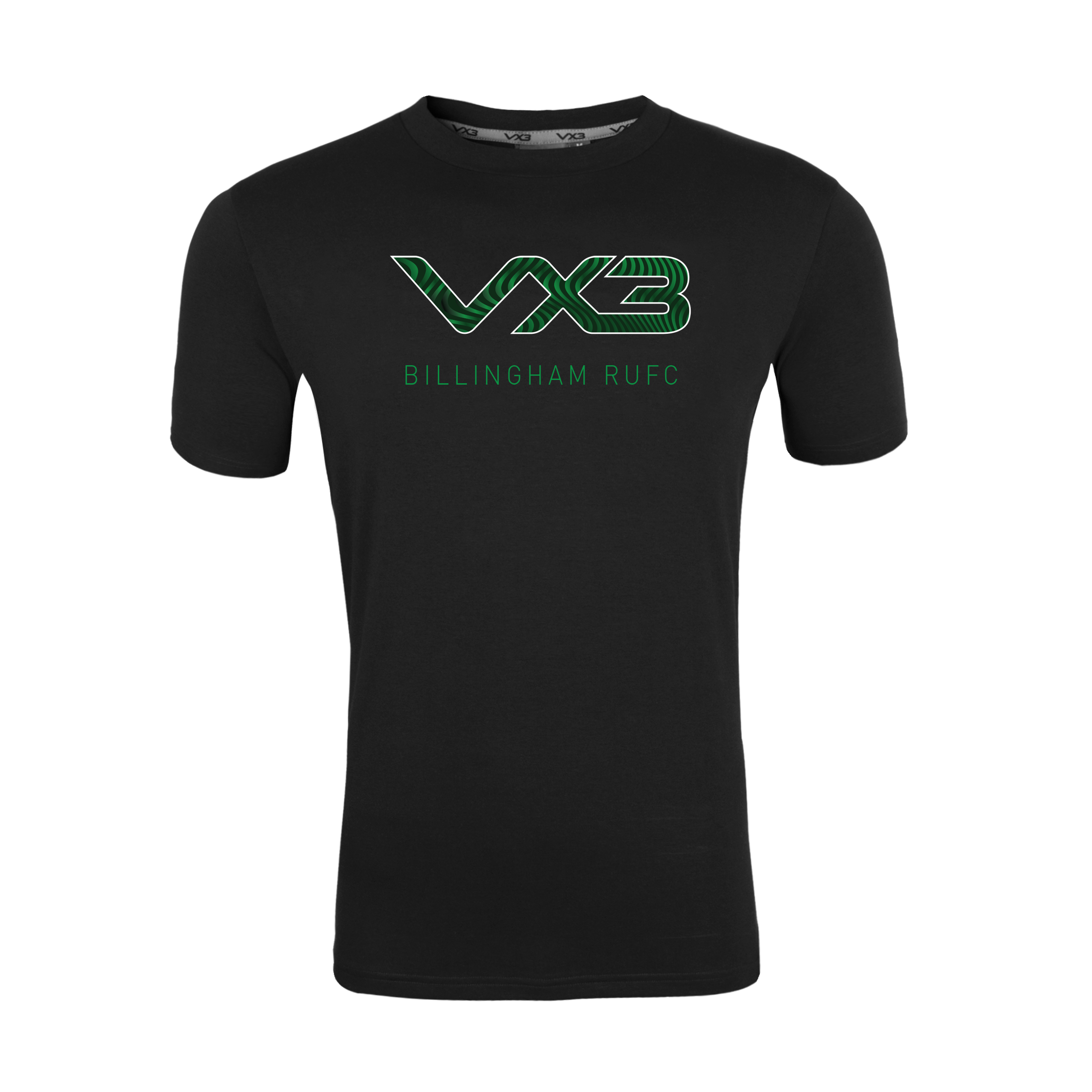 Billingham RUFC Black Invicta Club Tee