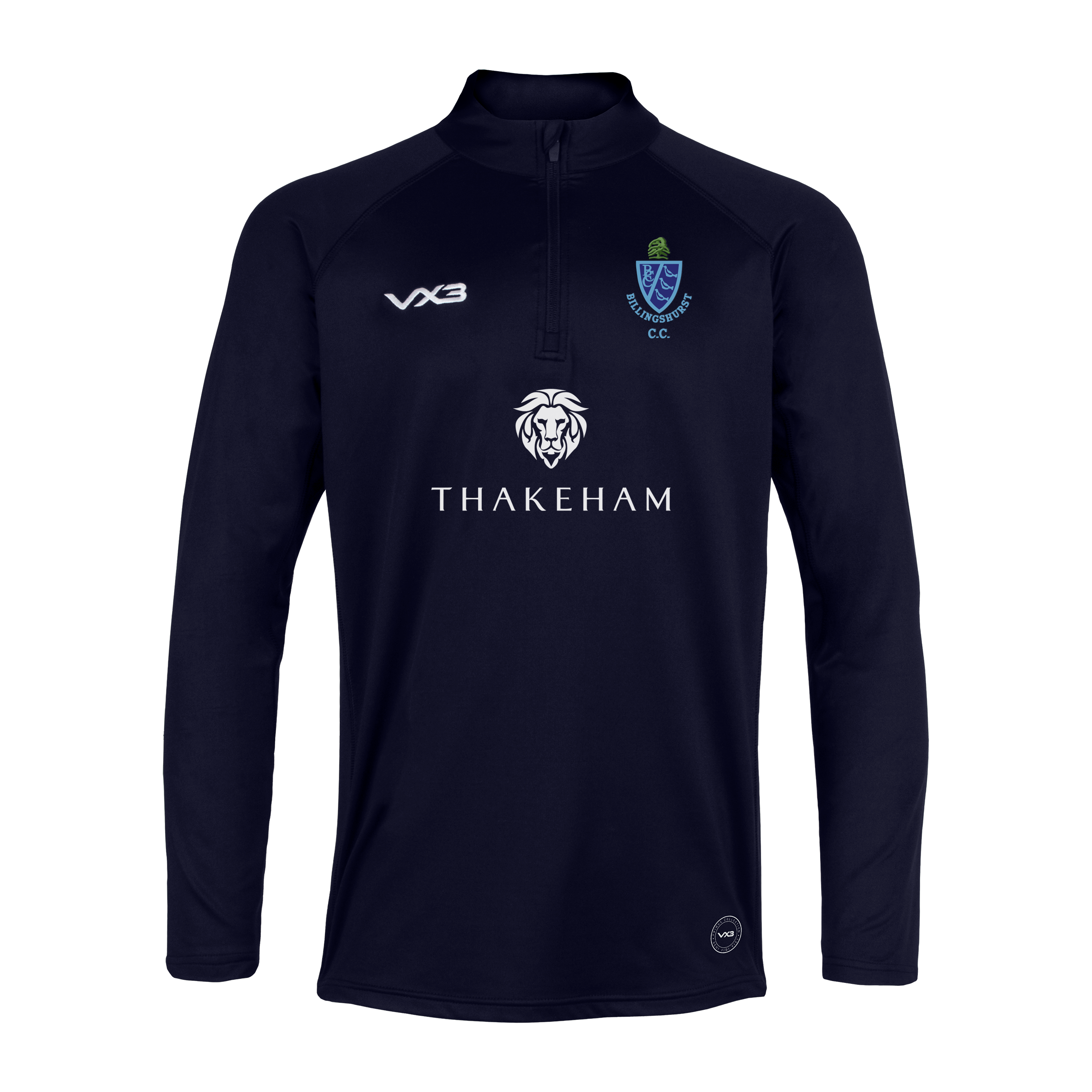 Billingshurst Cricket Club Primus Youth Quarter Zip