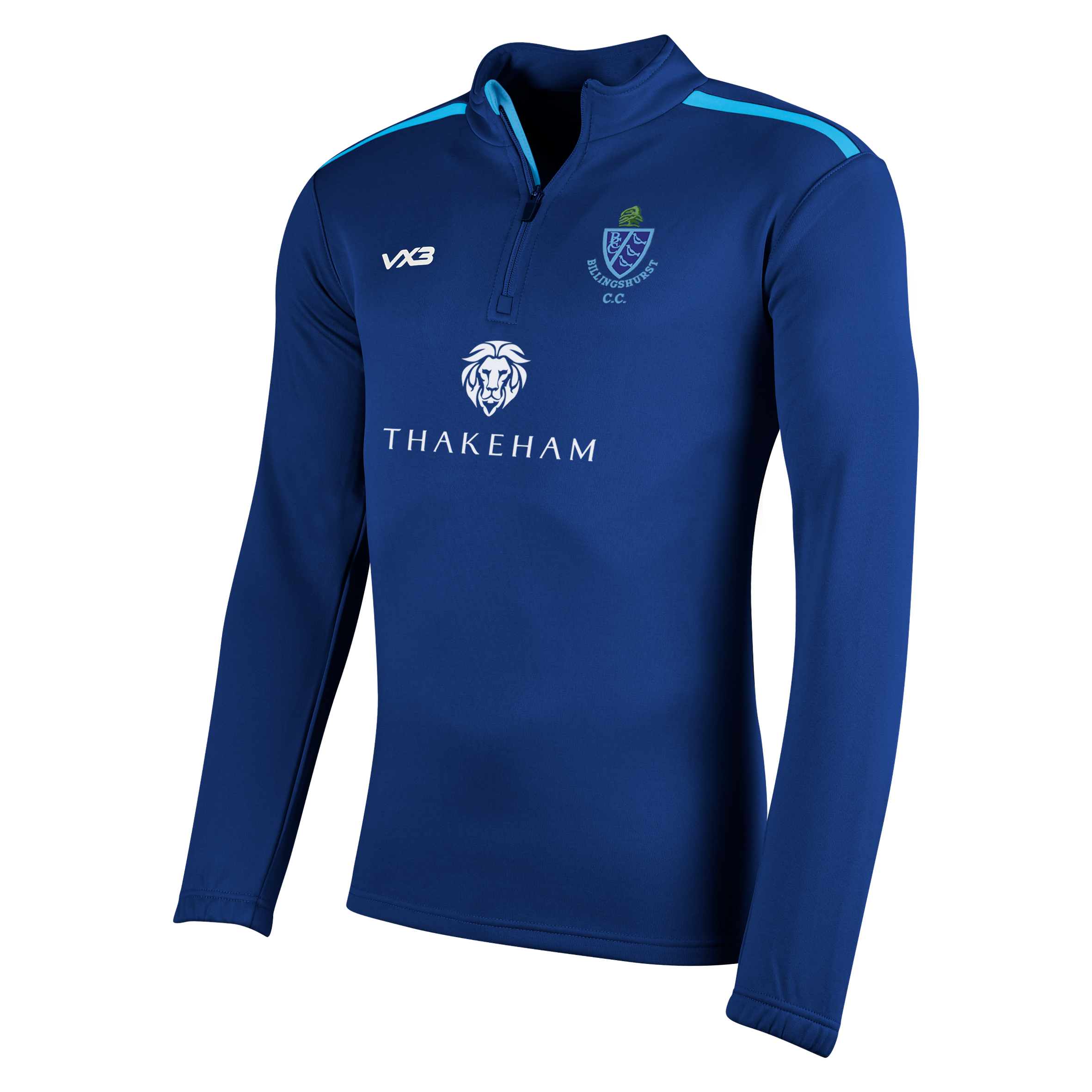Billingshurst Cricket Club Fortis Youth Quarter Zip Sweat