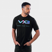 Invicta Tee Black/Retro Neon