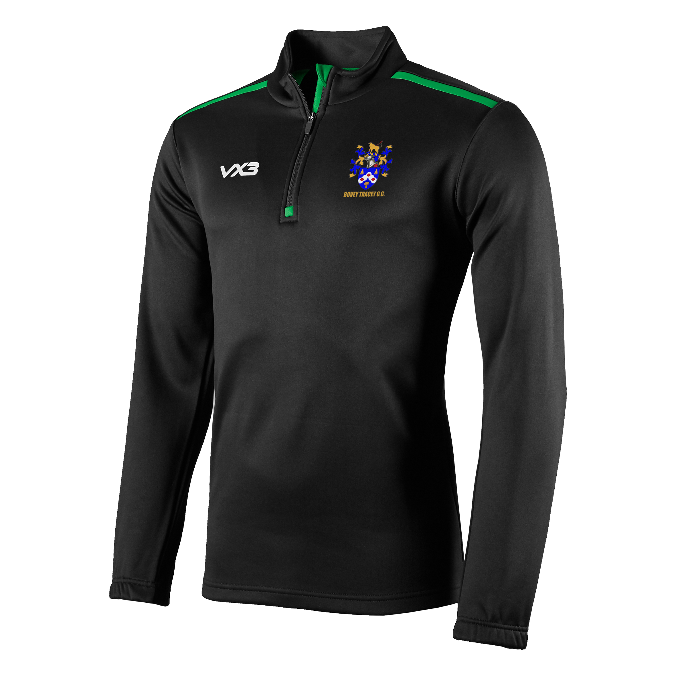 Bovey Tracey C.C. Fortis Youth Quarter Zip Sweat