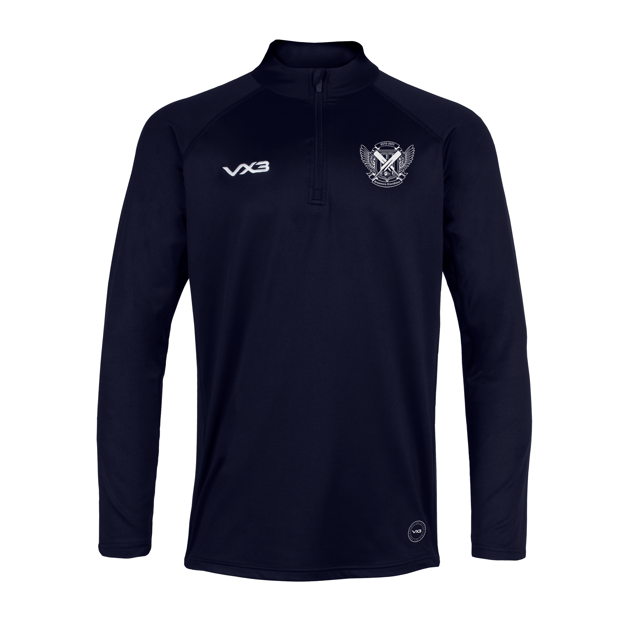 Breamore Dravidians Cricket Club Primus Quarter Zip