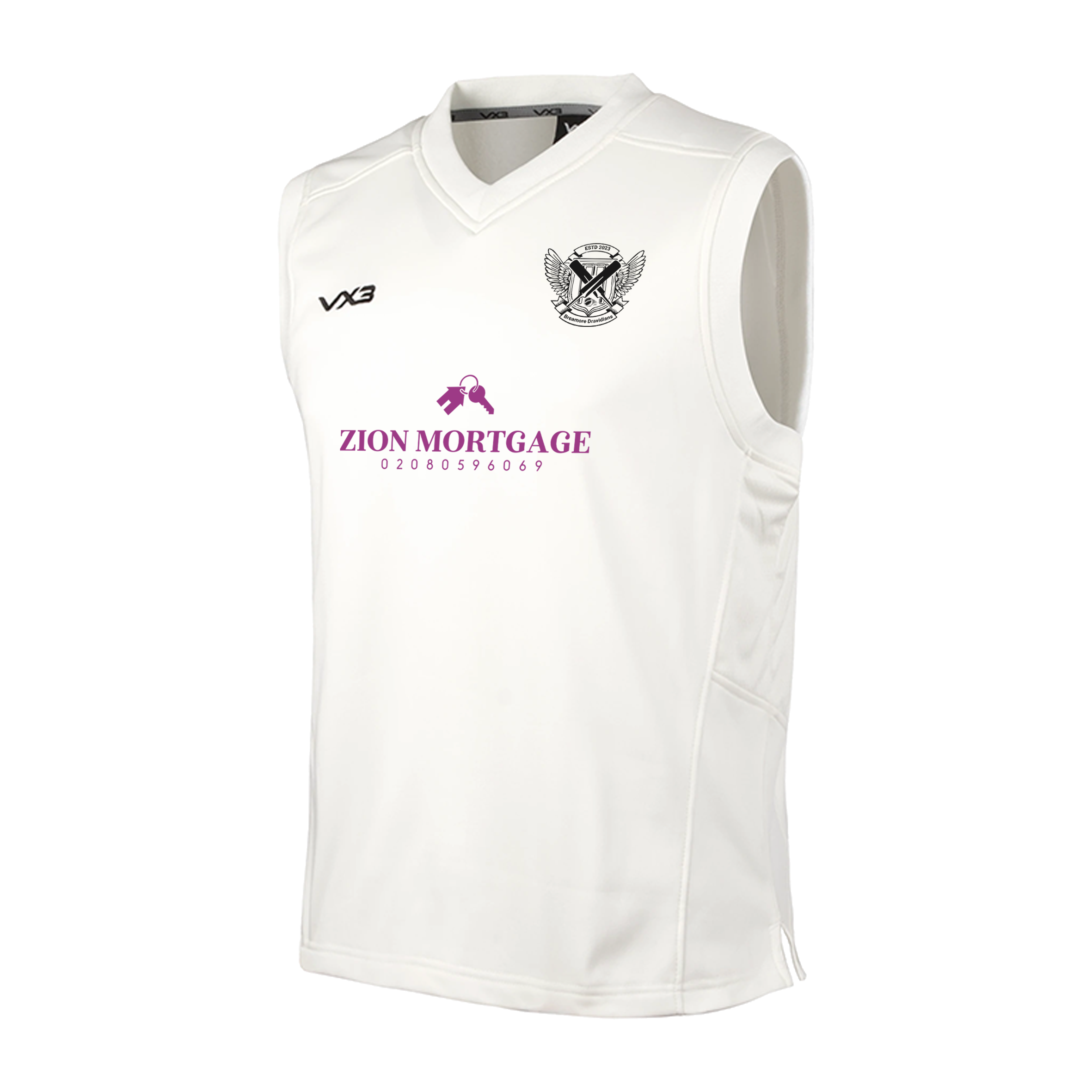 Breamore Dravidians Cricket Club Elite Slipover