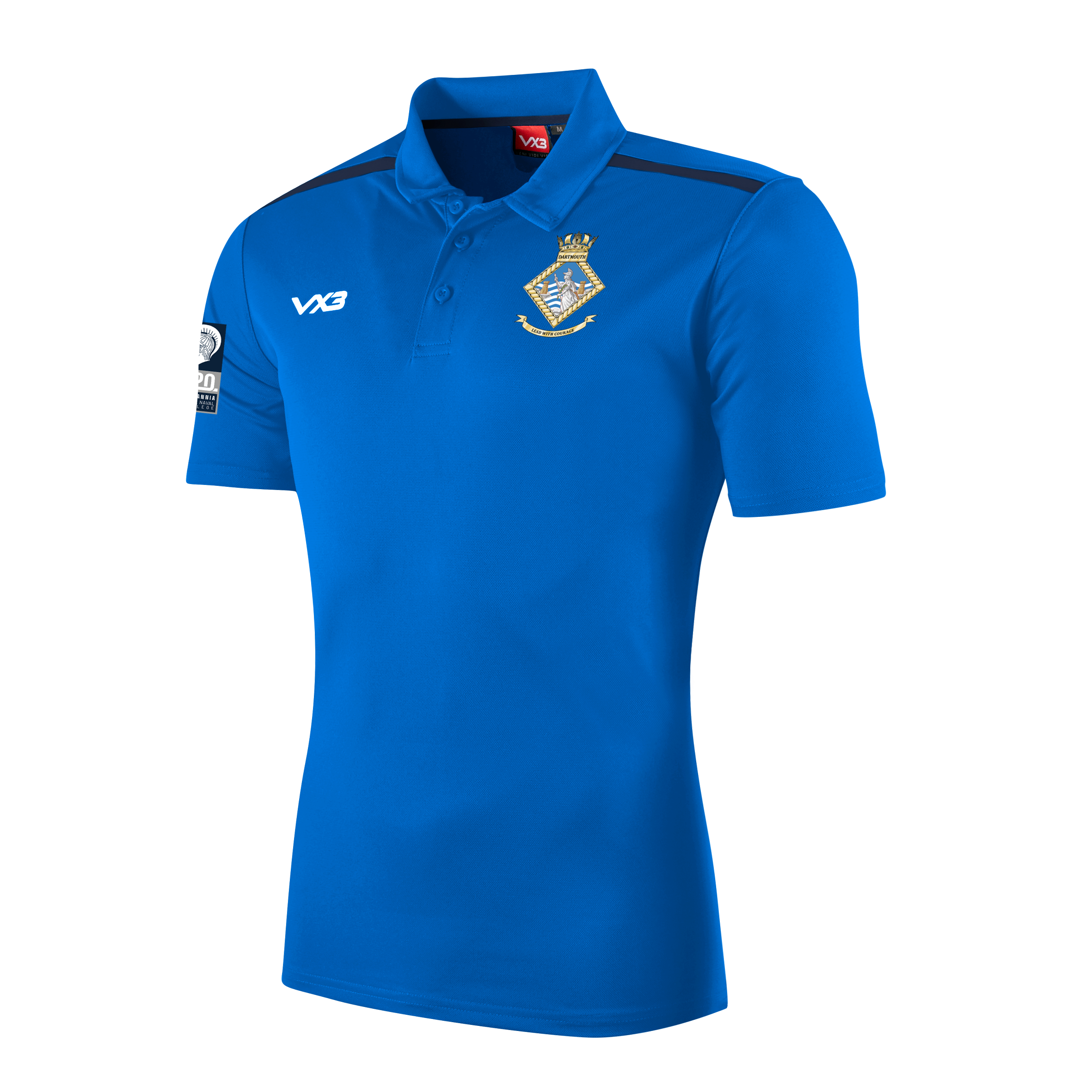 Britannia Royal Naval College Fortis Polo - Royal/Navy