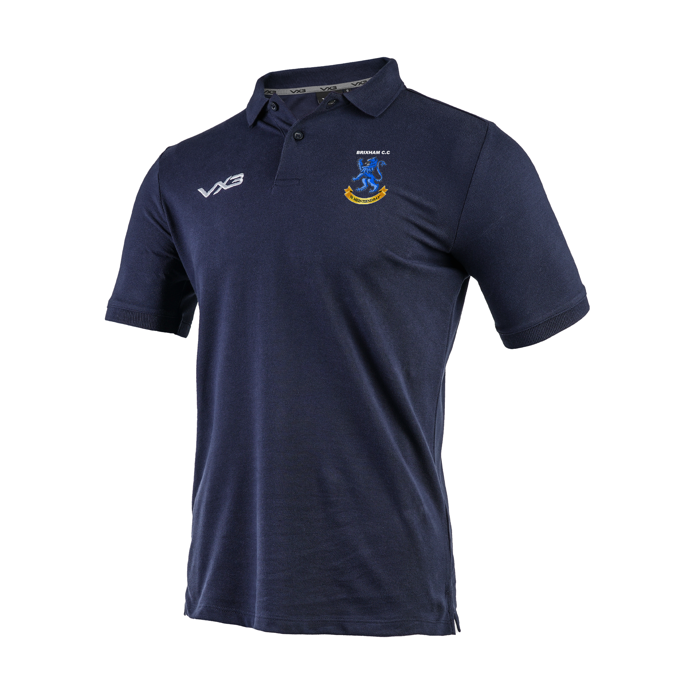Brixham Cricket Club Navy Primus Polo Shirt