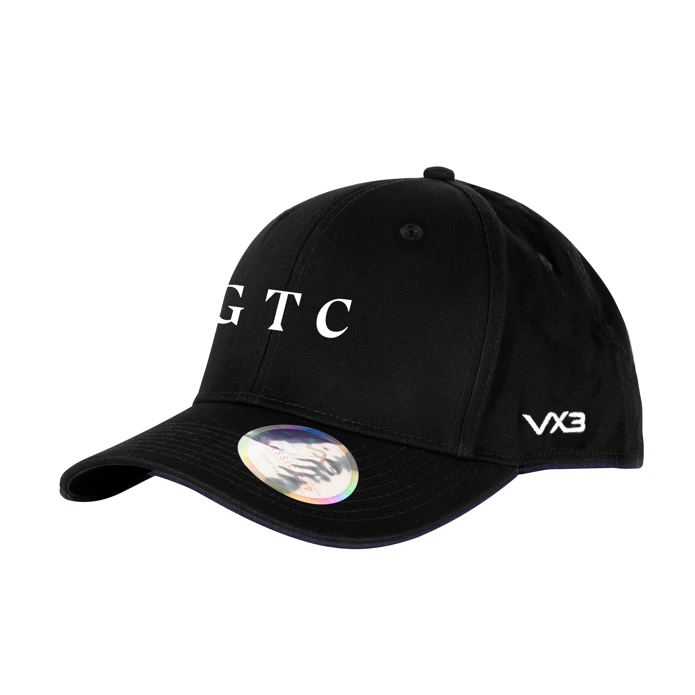 Glossop Tennis Club Black Classic Cap