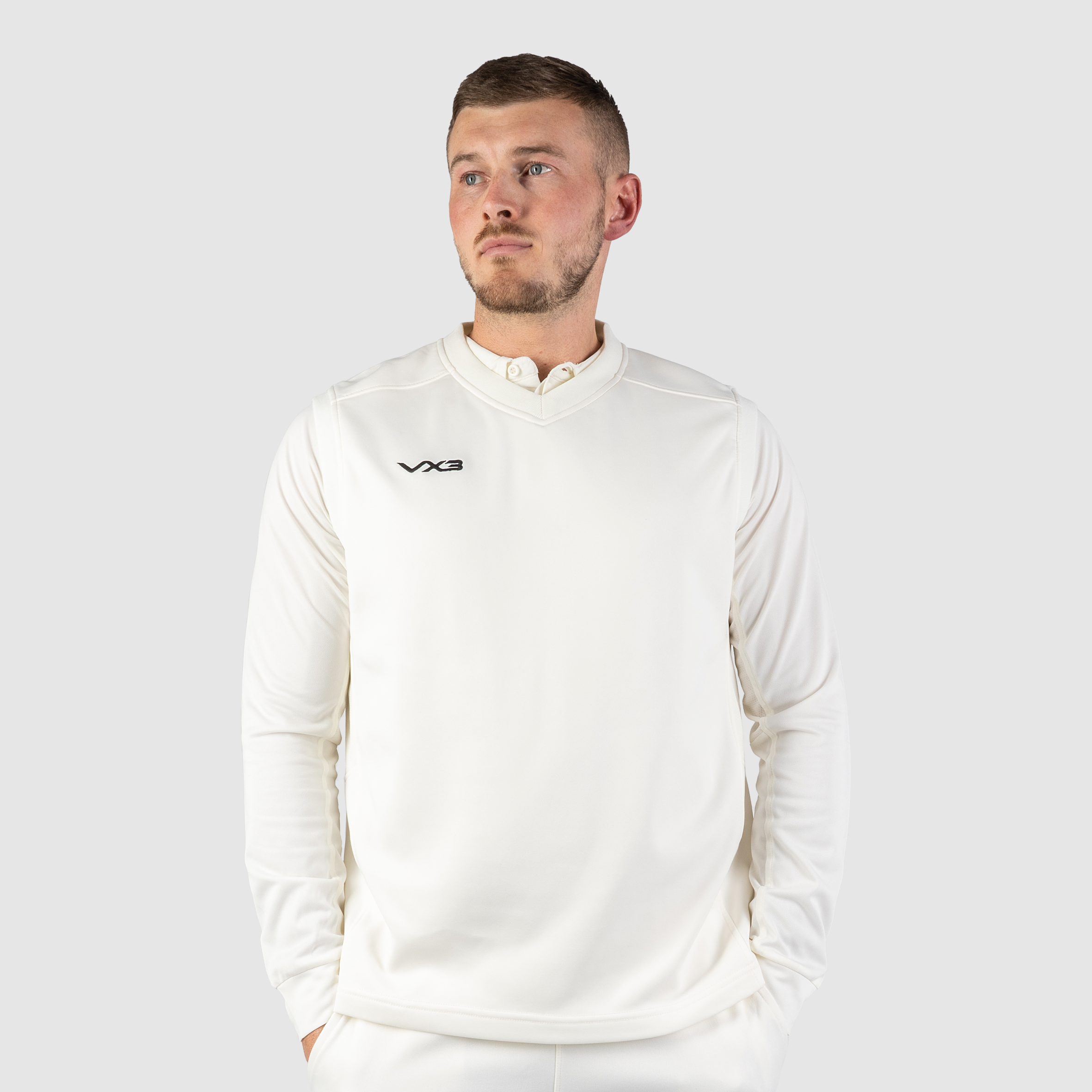 Cricket Whites Slipover Elite – VX3