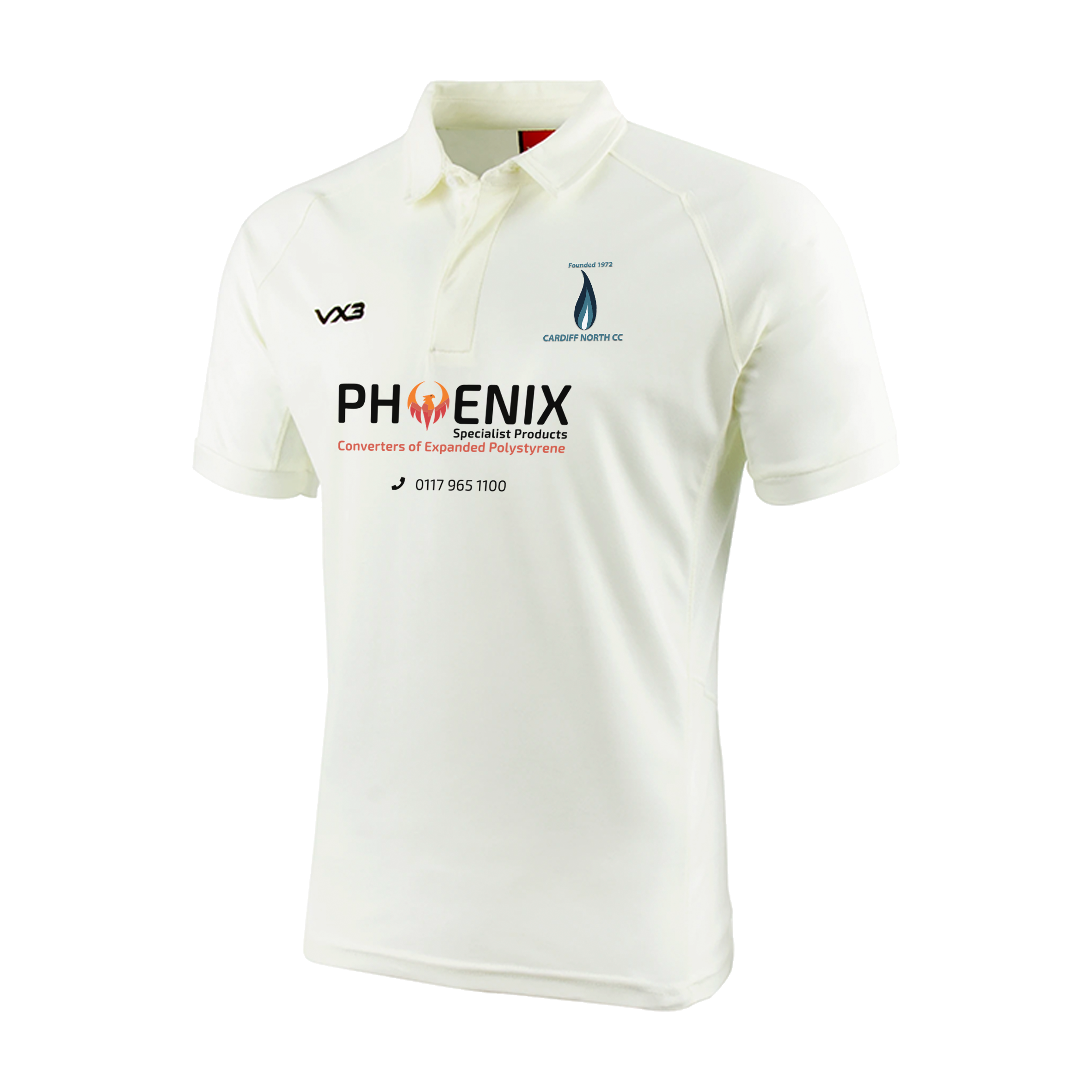 Cardiff North CC Youth Short Sleeve Shirt