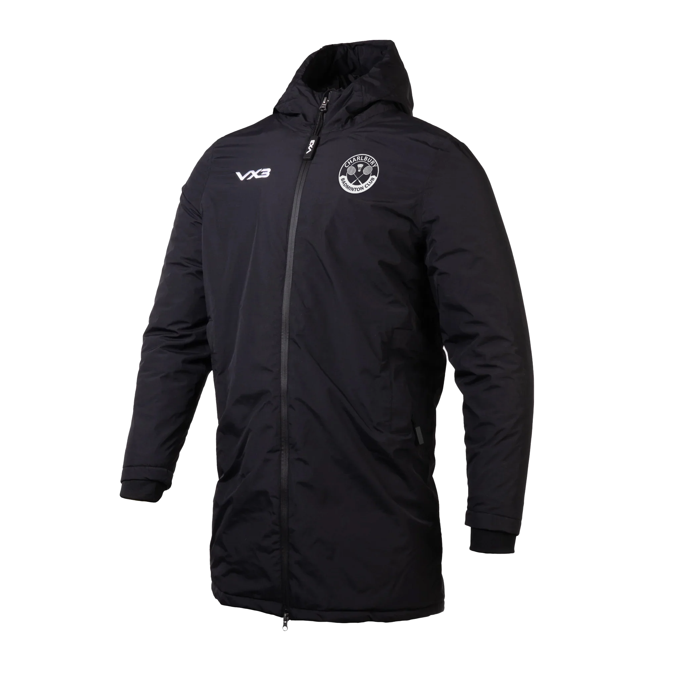 Charlbury Badminton Club Nero Managers Jacket VX3